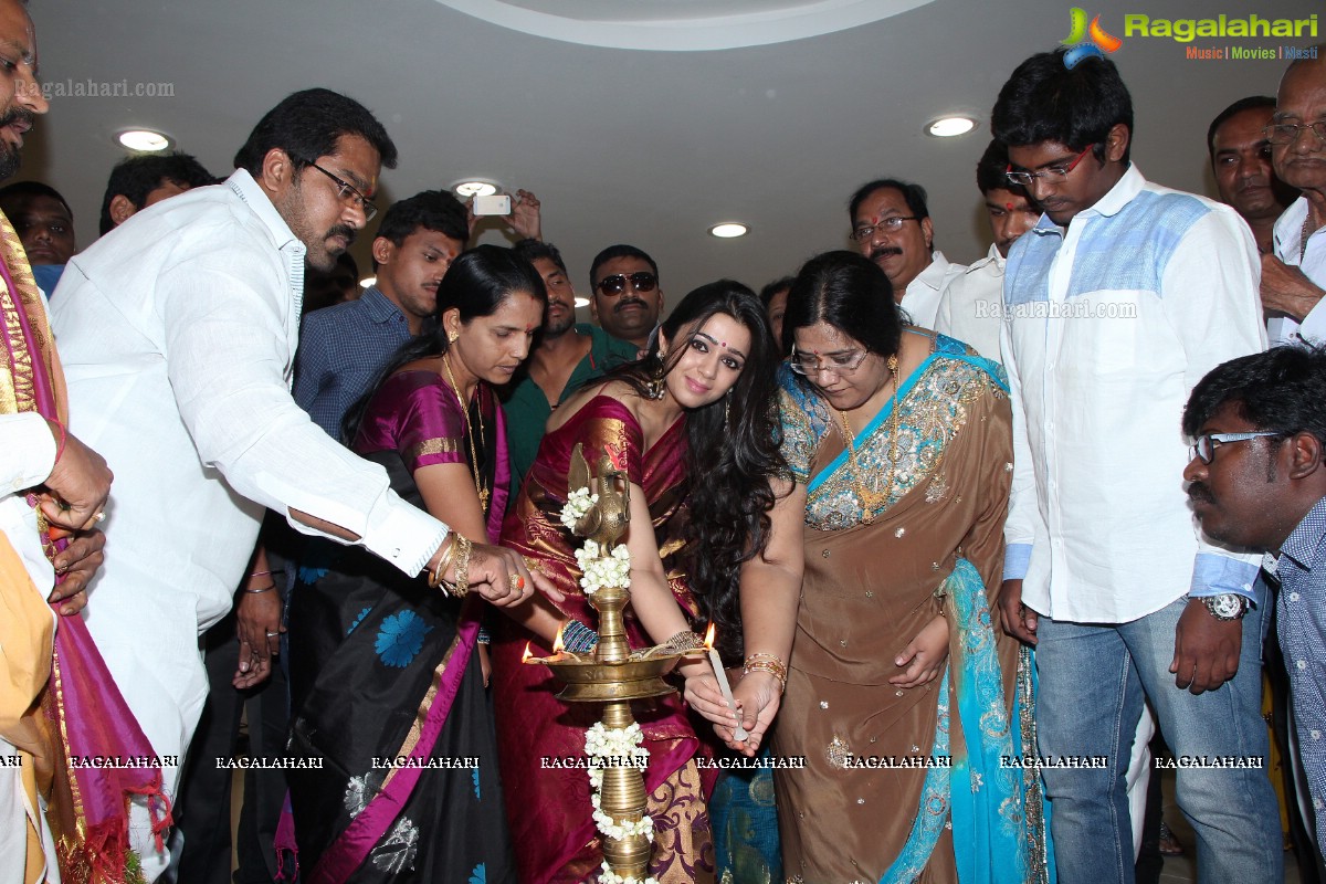 Charmi launches K.S.Mega Shopping Mall, Hyderabad