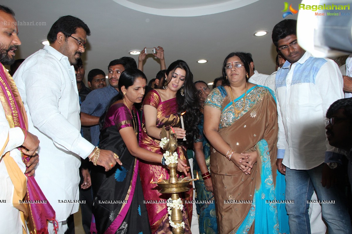 Charmi launches K.S.Mega Shopping Mall, Hyderabad