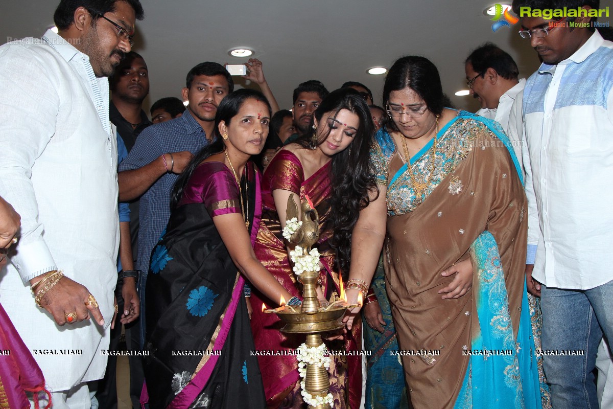 Charmi launches K.S.Mega Shopping Mall, Hyderabad