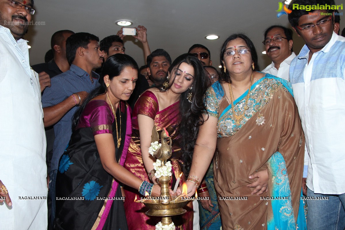 Charmi launches K.S.Mega Shopping Mall, Hyderabad