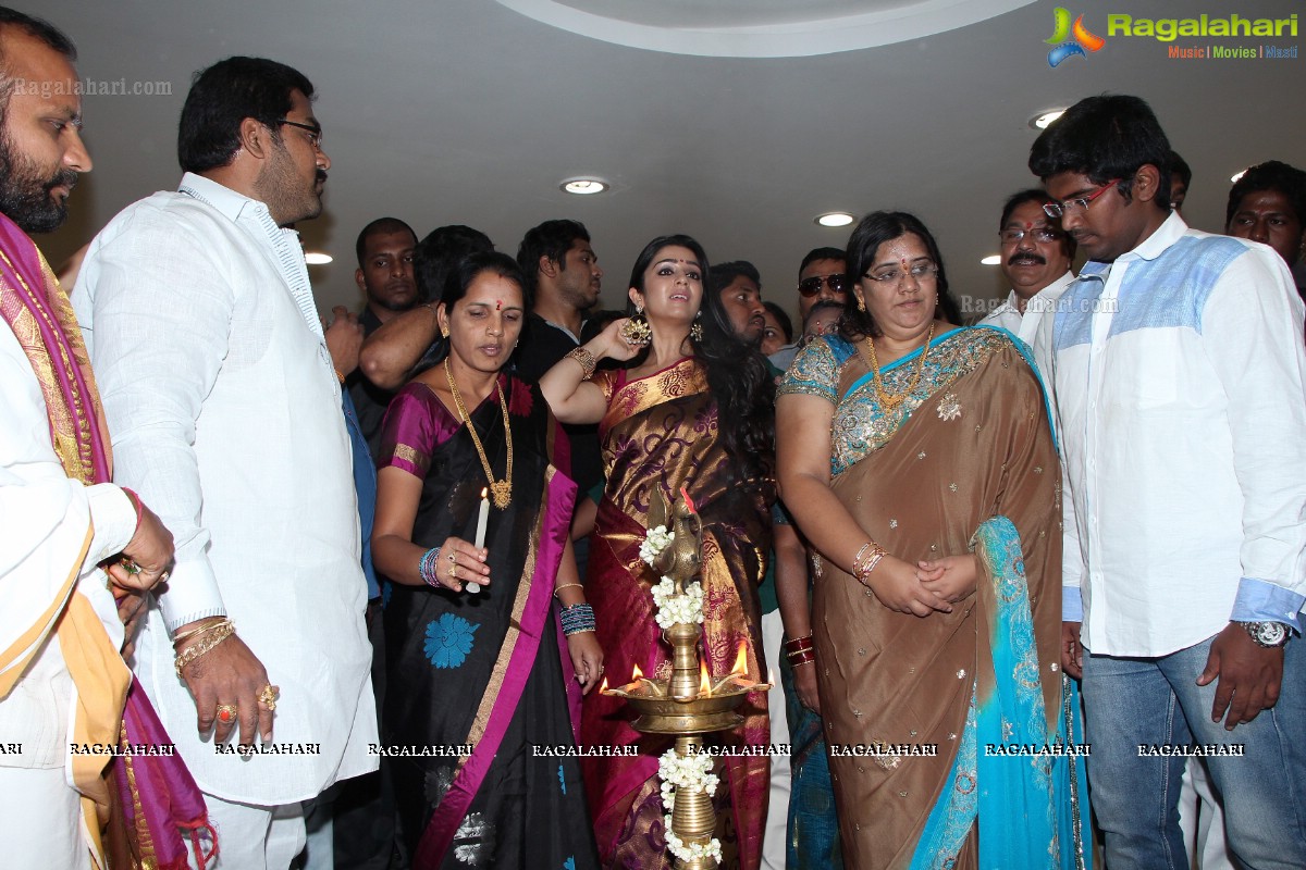 Charmi launches K.S.Mega Shopping Mall, Hyderabad