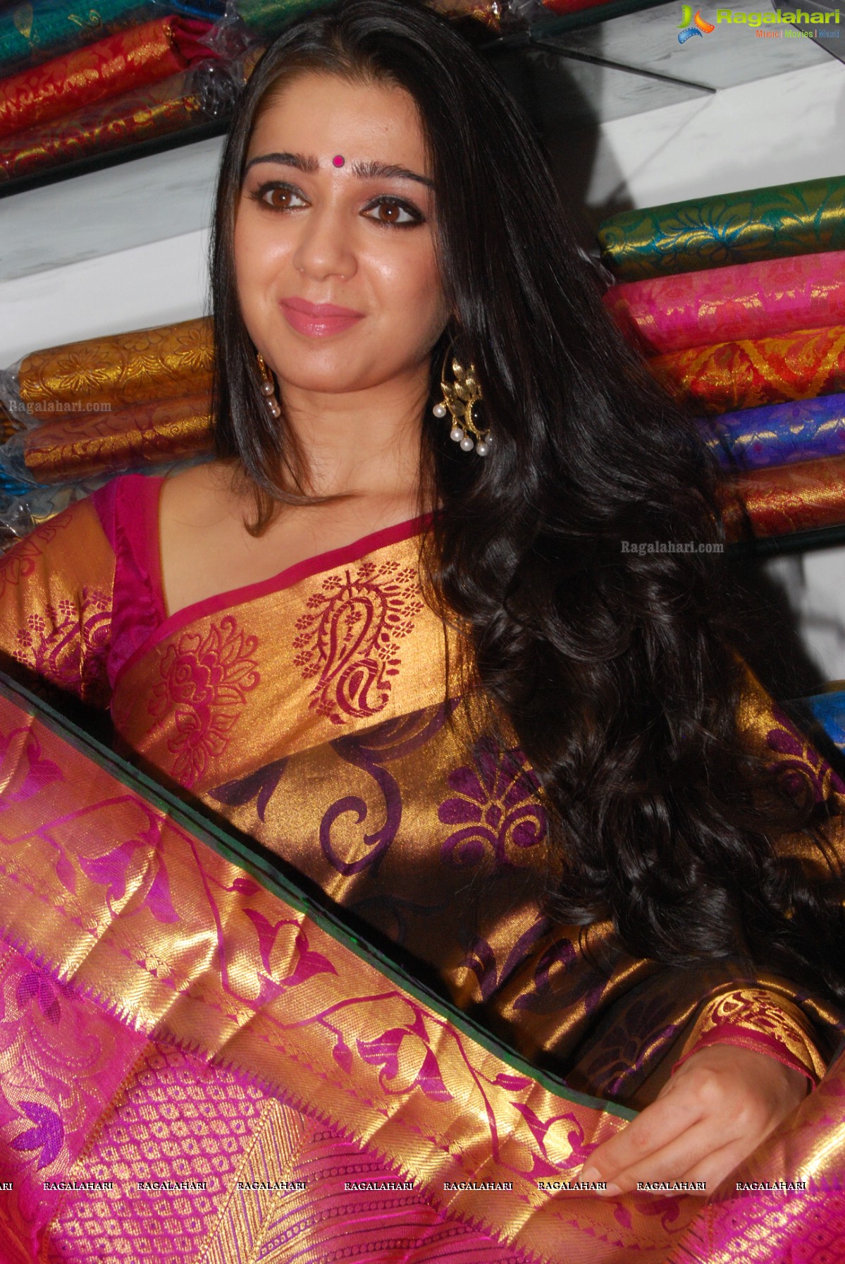 Charmi launches K.S.Mega Shopping Mall, Hyderabad