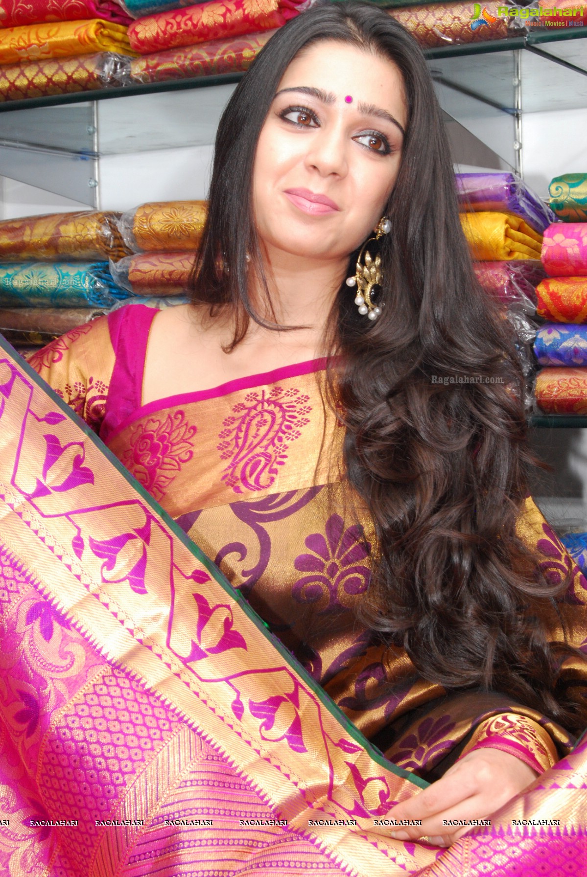 Charmi launches K.S.Mega Shopping Mall, Hyderabad