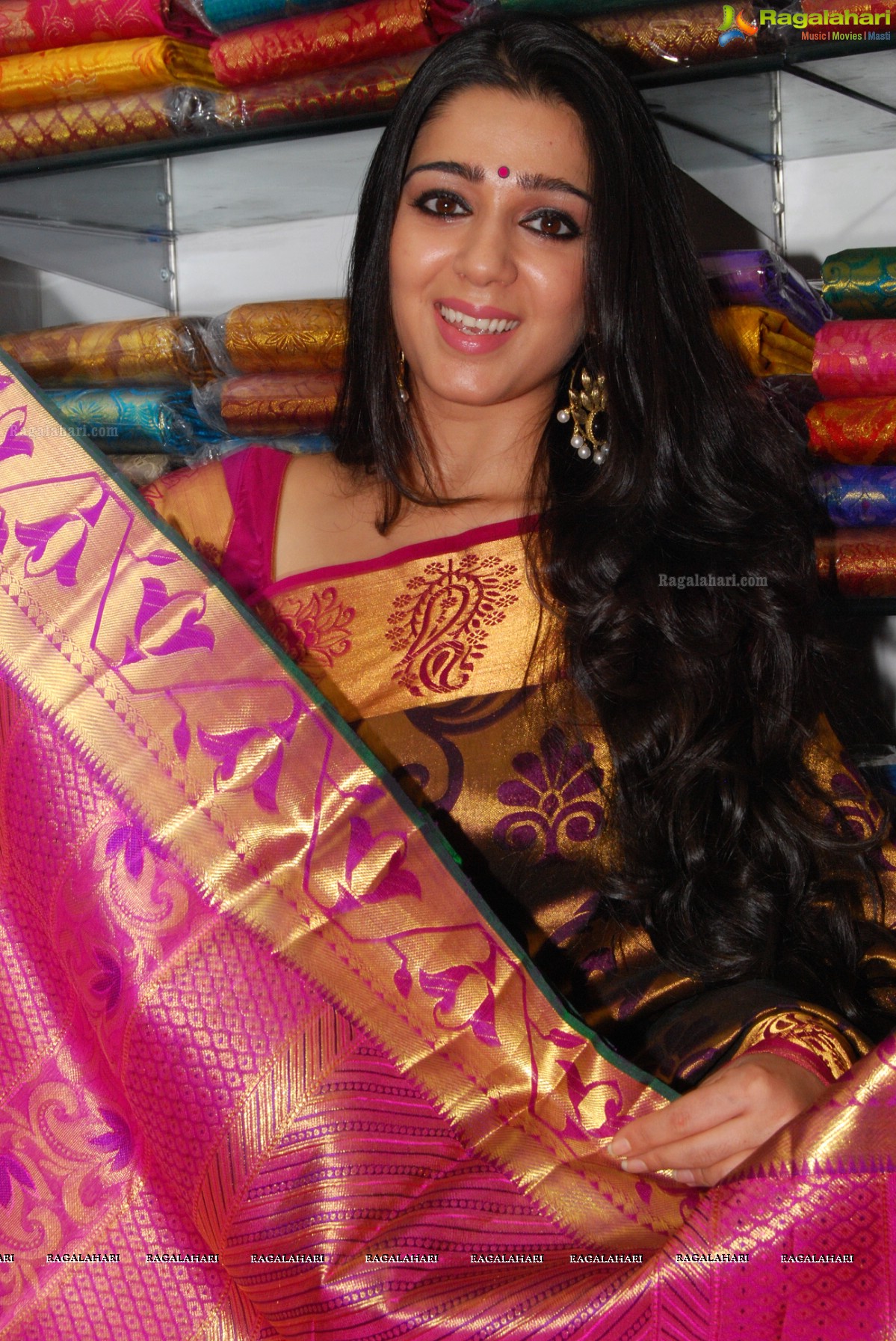 Charmi launches K.S.Mega Shopping Mall, Hyderabad