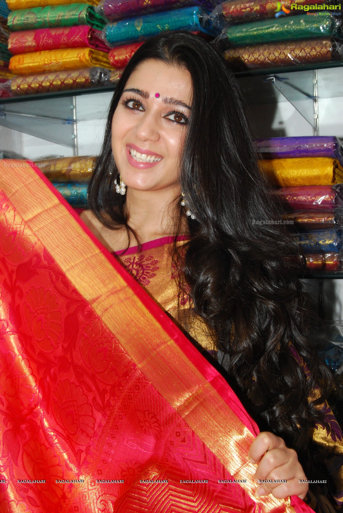 Charmi launches K.S.Mega Shopping Mall, Hyderabad