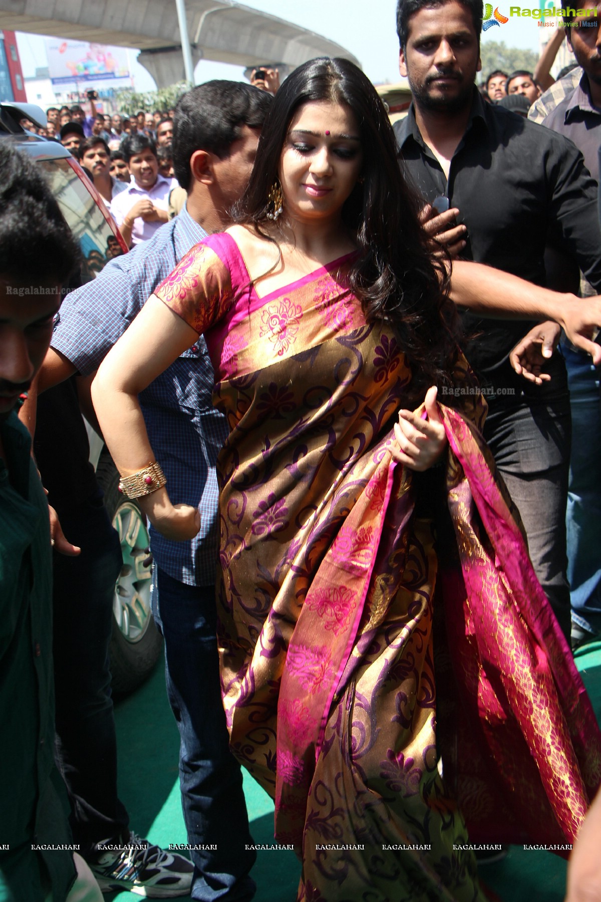 Charmi launches K.S.Mega Shopping Mall, Hyderabad