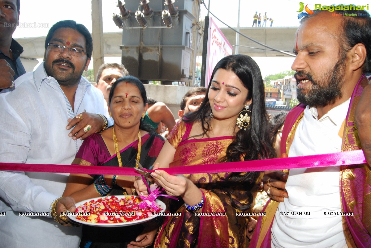 Charmi launches K.S.Mega Shopping Mall, Hyderabad