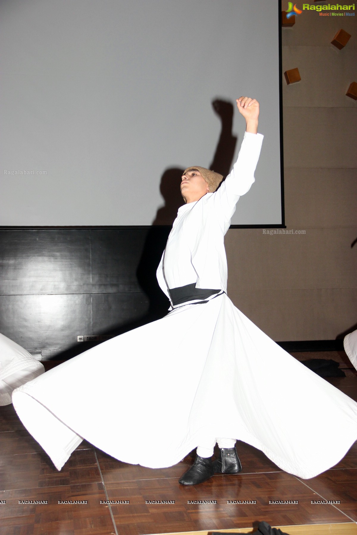 Dances by Whirling Dervishes from Turkey at Park Hyatt, Hyderabad