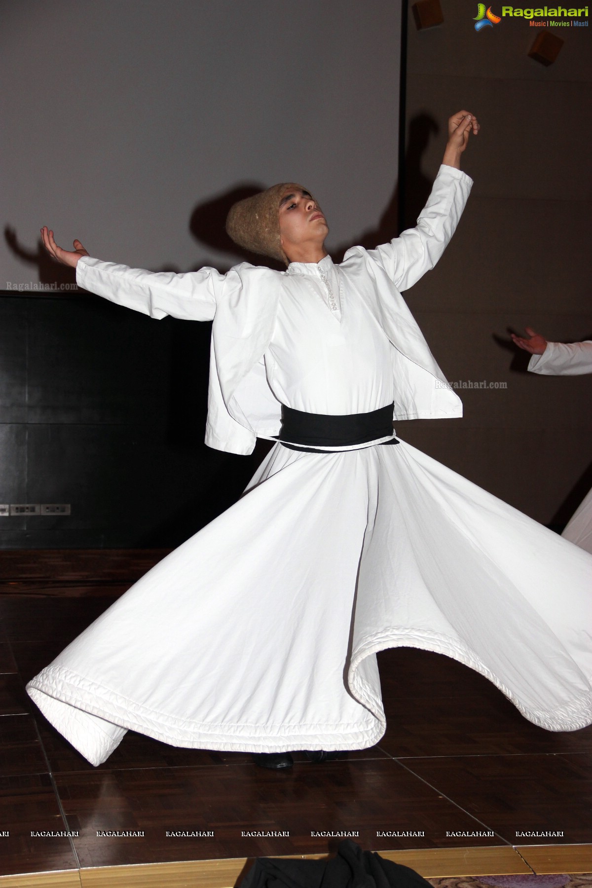 Dances by Whirling Dervishes from Turkey at Park Hyatt, Hyderabad