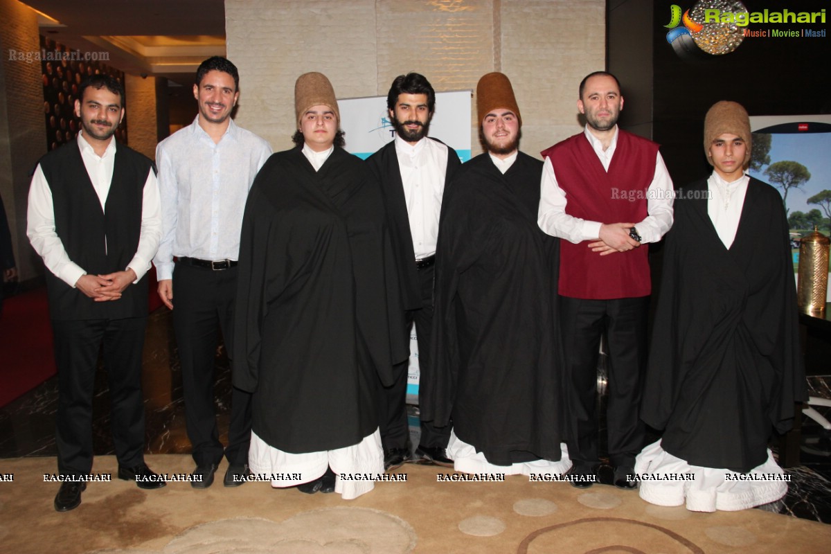 Dances by Whirling Dervishes from Turkey at Park Hyatt, Hyderabad