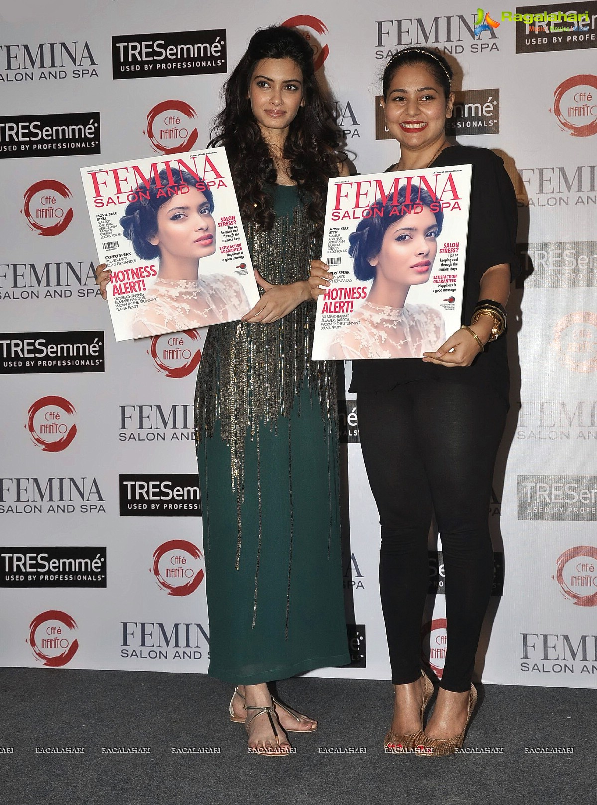 Diana Penty launches Femina Salon and Spa Cover, Mumbai