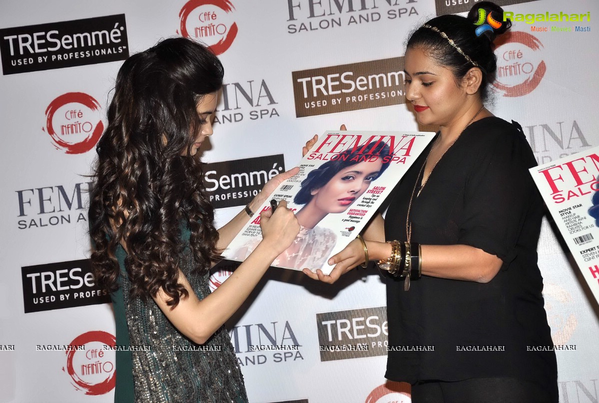 Diana Penty launches Femina Salon and Spa Cover, Mumbai