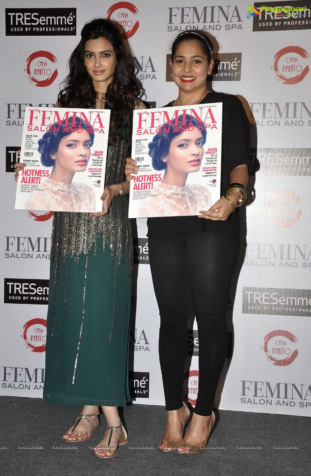 Diana Penty launches Femina Salon and Spa Cover, Mumbai