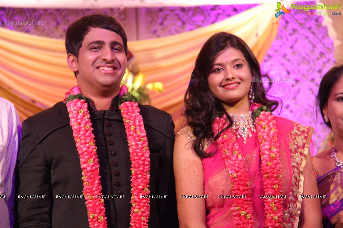 Wedding Reception of Eknath Reddy and Pragnya Reddy