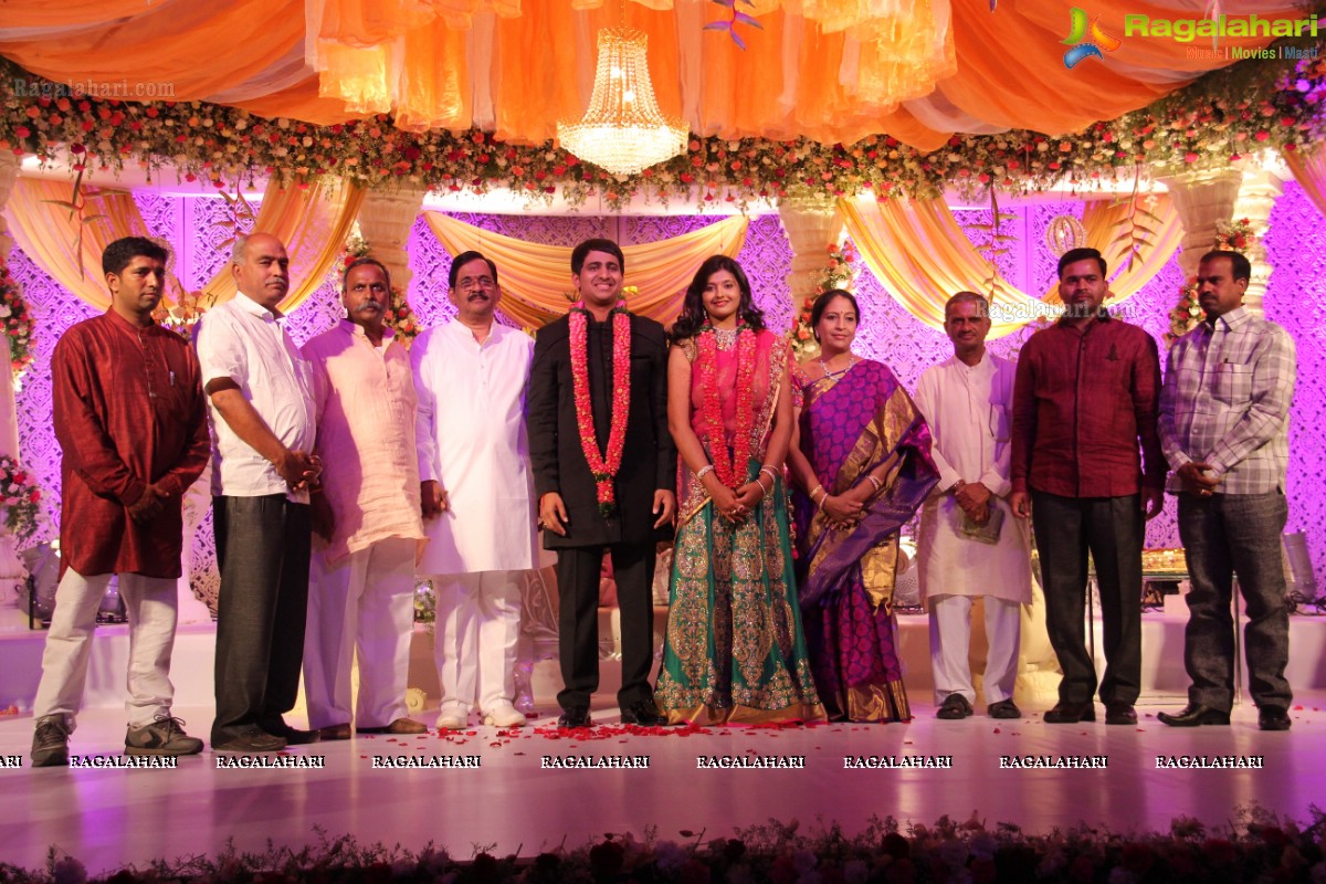 Wedding Reception of Eknath Reddy and Pragnya Reddy