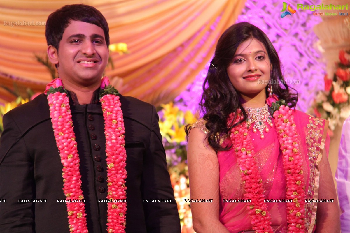 Wedding Reception of Eknath Reddy and Pragnya Reddy