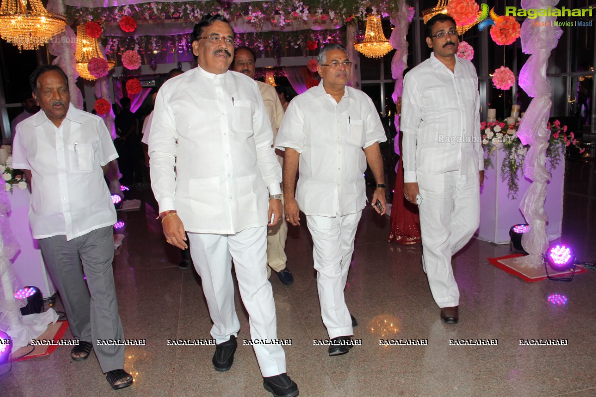 Wedding Reception of Eknath Reddy and Pragnya Reddy