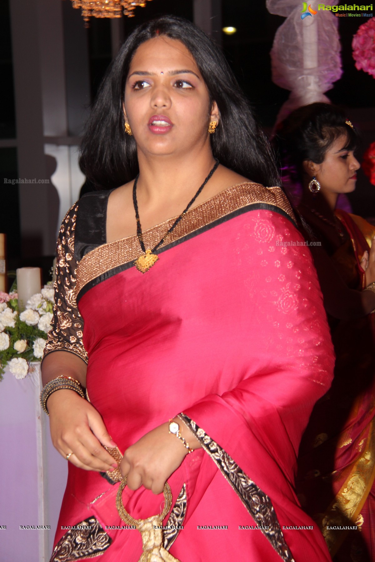 Wedding Reception of Eknath Reddy and Pragnya Reddy