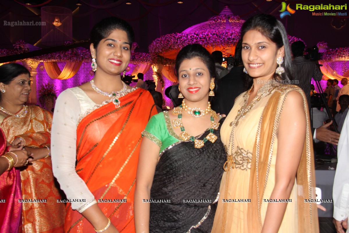 Wedding Reception of Eknath Reddy and Pragnya Reddy