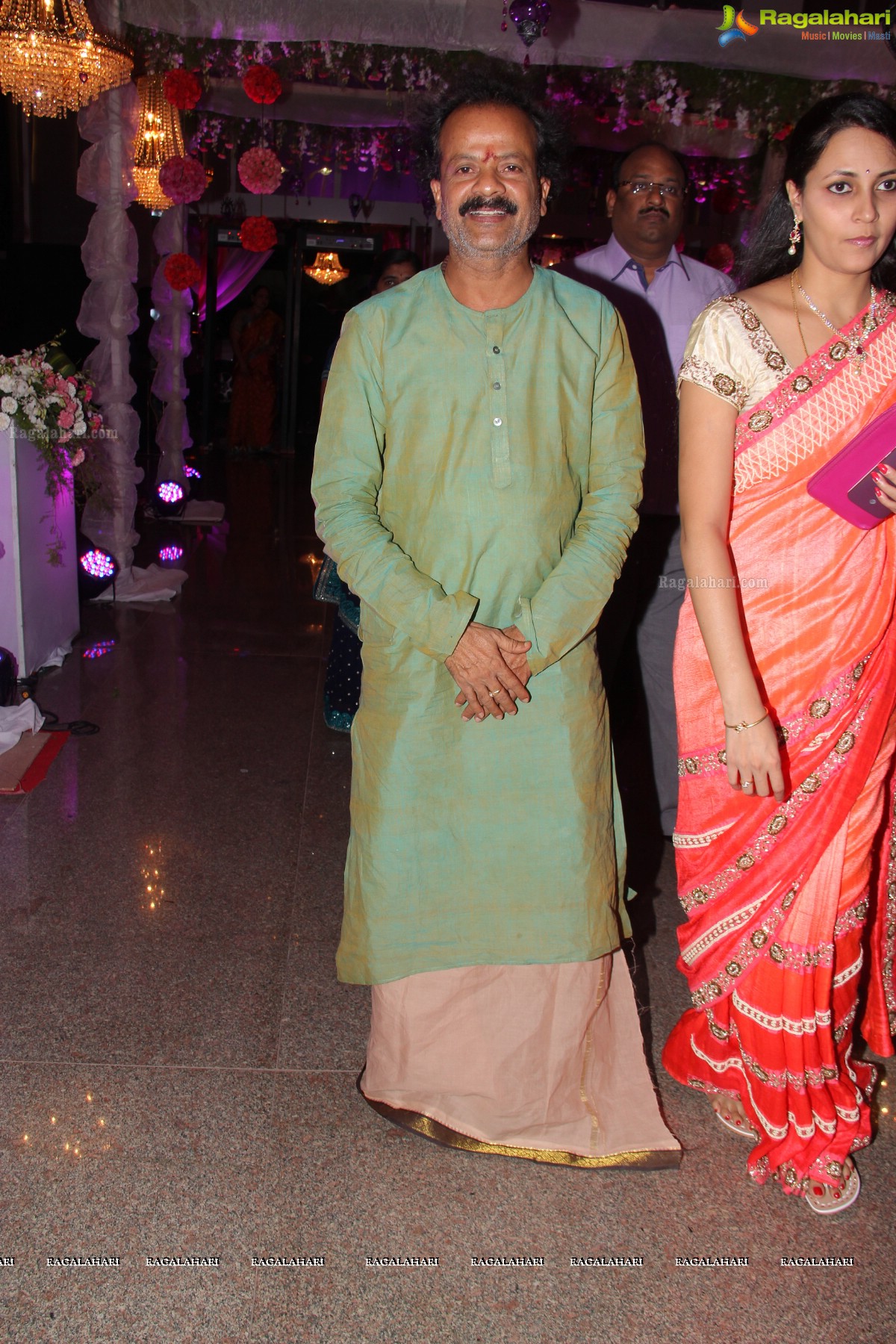 Wedding Reception of Eknath Reddy and Pragnya Reddy