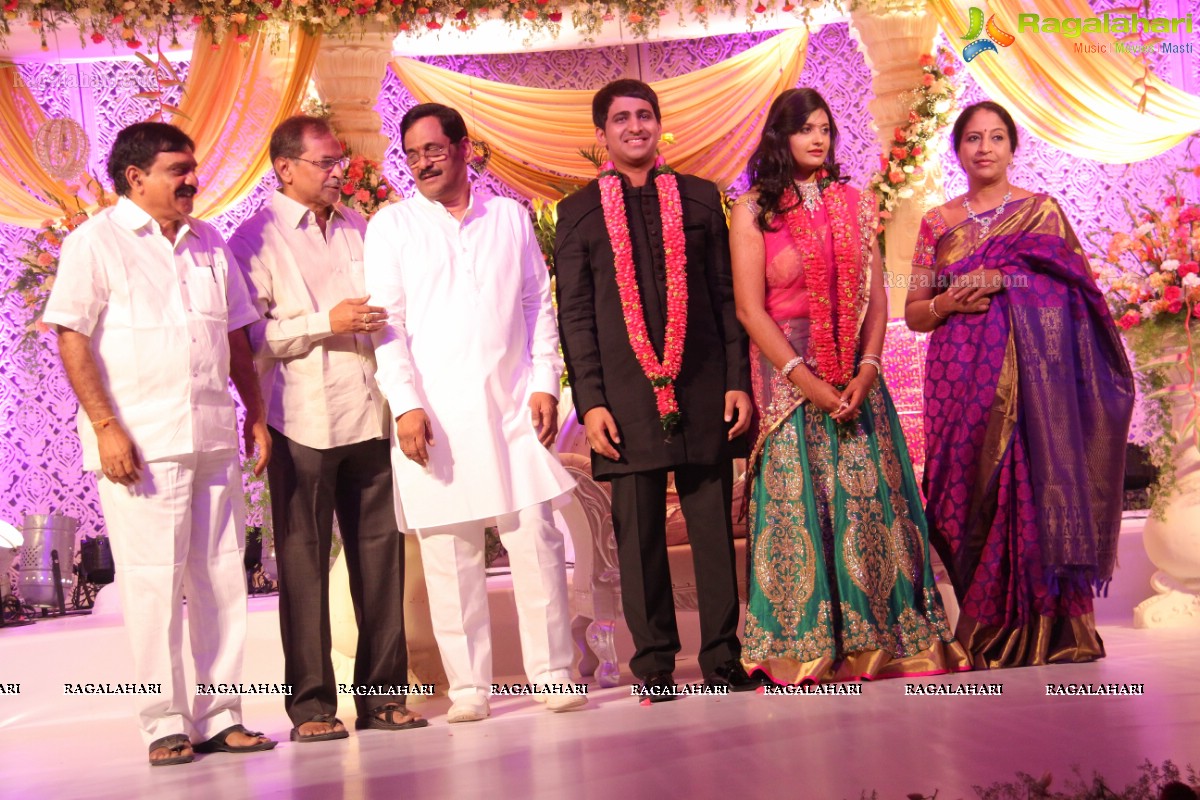 Wedding Reception of Eknath Reddy and Pragnya Reddy