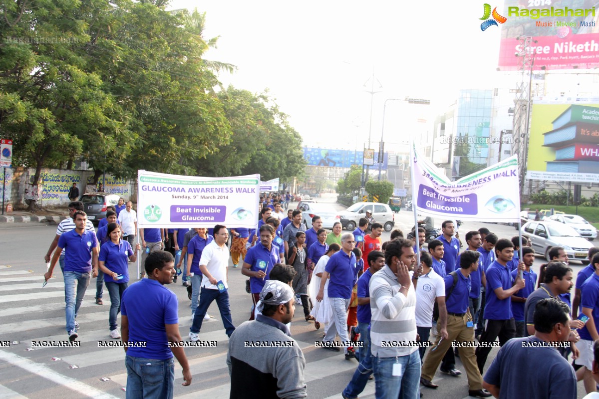 Glaucoma Awareness Walk by L V Prasad Eye Institute, Hyderabad