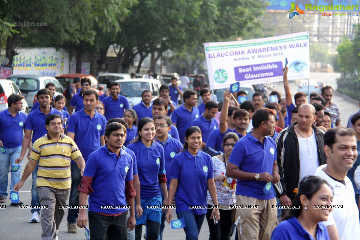 Glaucoma Awareness Walk by L V Prasad Eye Institute, Hyderabad