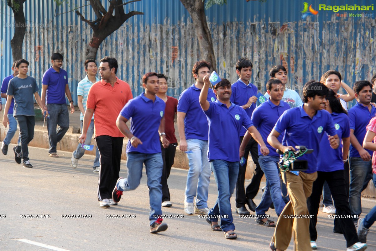 Glaucoma Awareness Walk by L V Prasad Eye Institute, Hyderabad