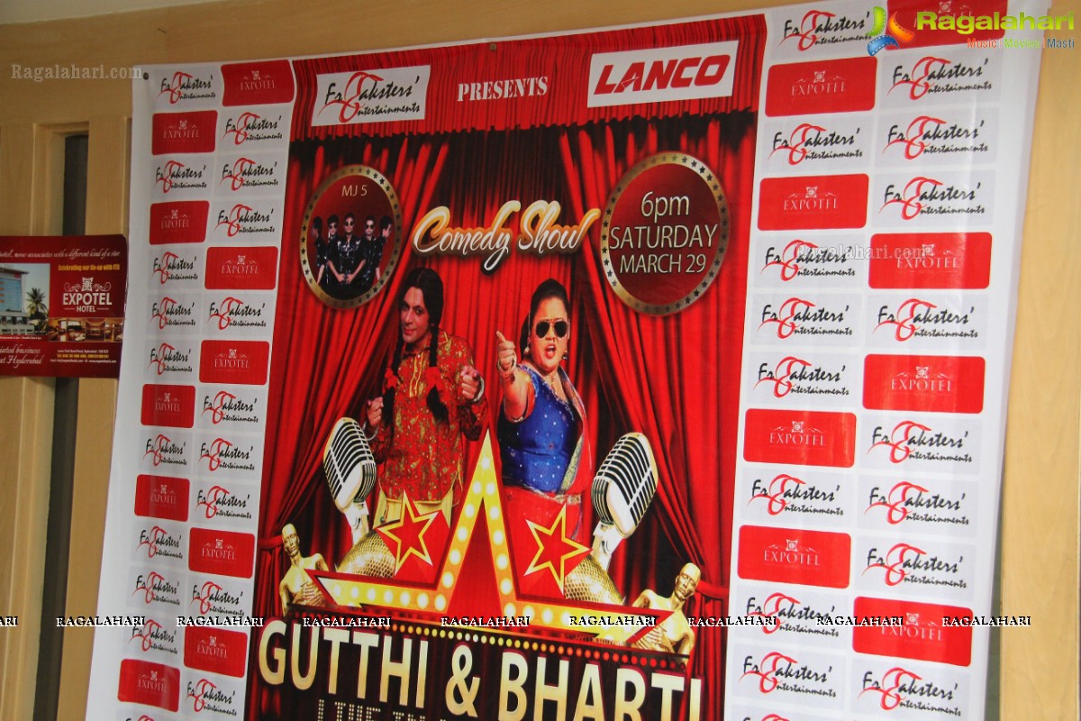 Gutthi & Bharati Comedy Show Event Brochure launch by Neha Deshpande