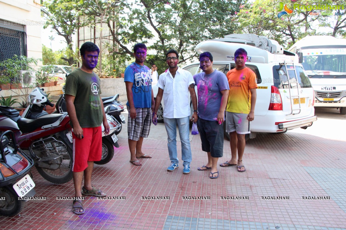 Holi Celebrations 2014 at Hotel Manohar, Hyderabad