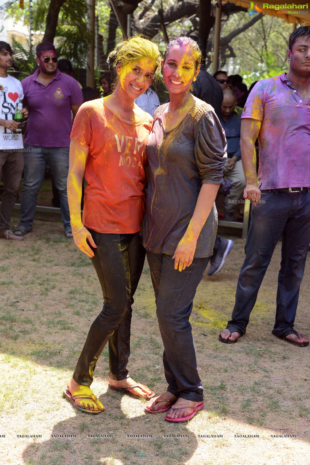 Holi Celebrations 2014 at Hotel Manohar, Hyderabad