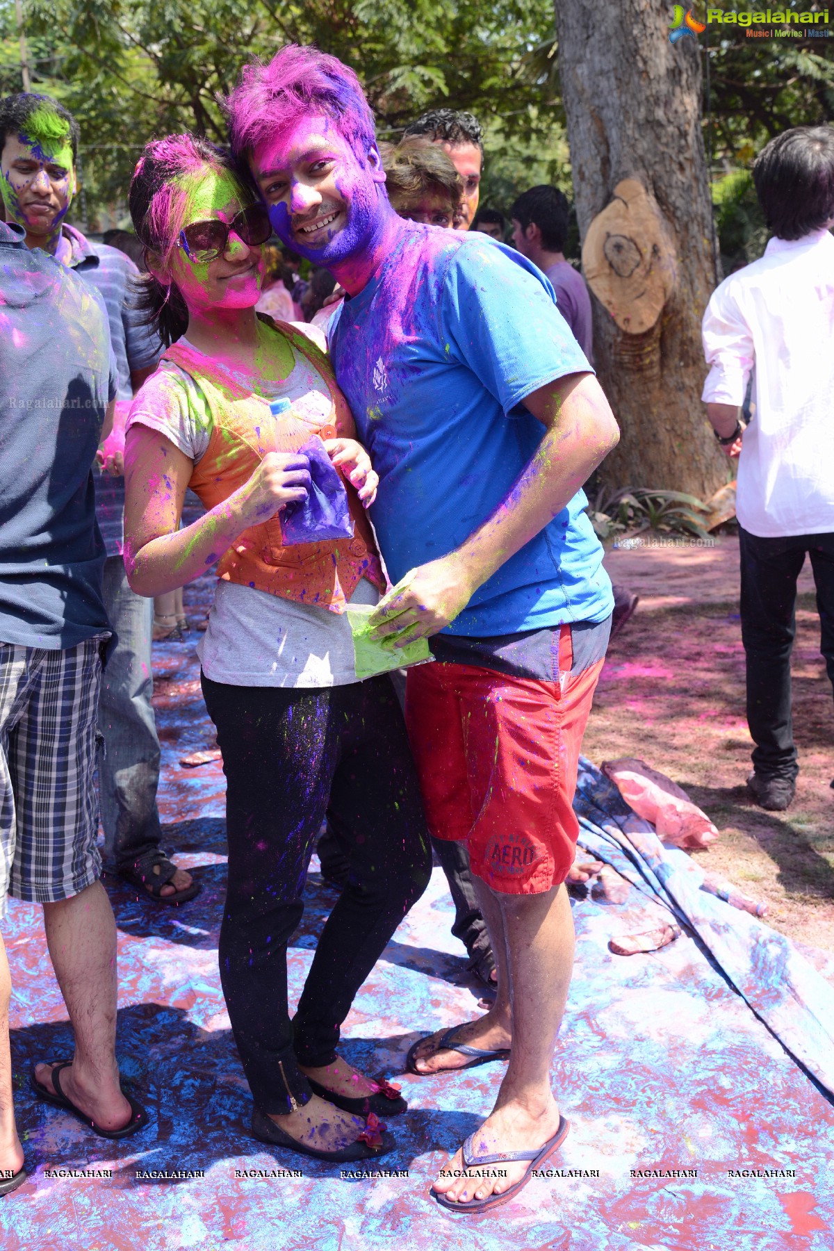 Holi Celebrations 2014 at Hotel Manohar, Hyderabad