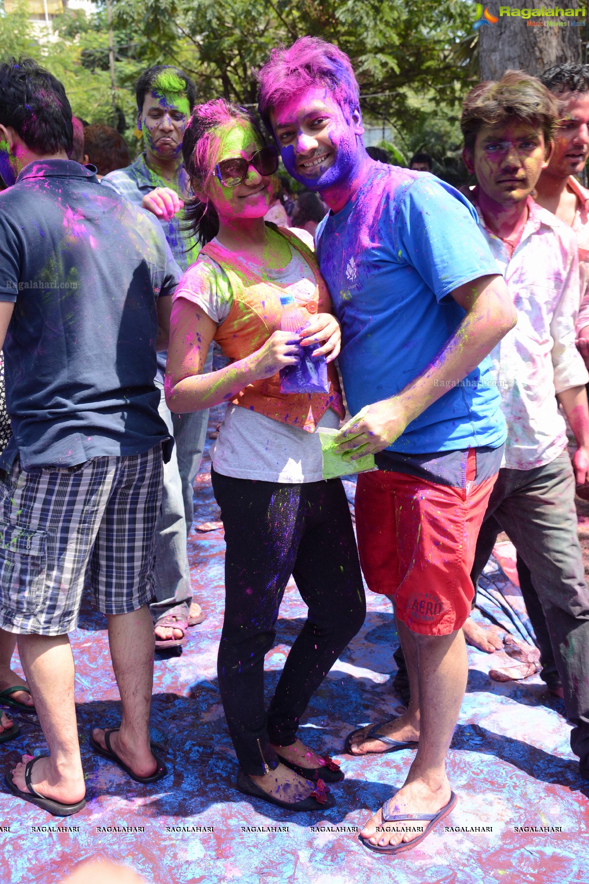 Holi Celebrations 2014 at Hotel Manohar, Hyderabad