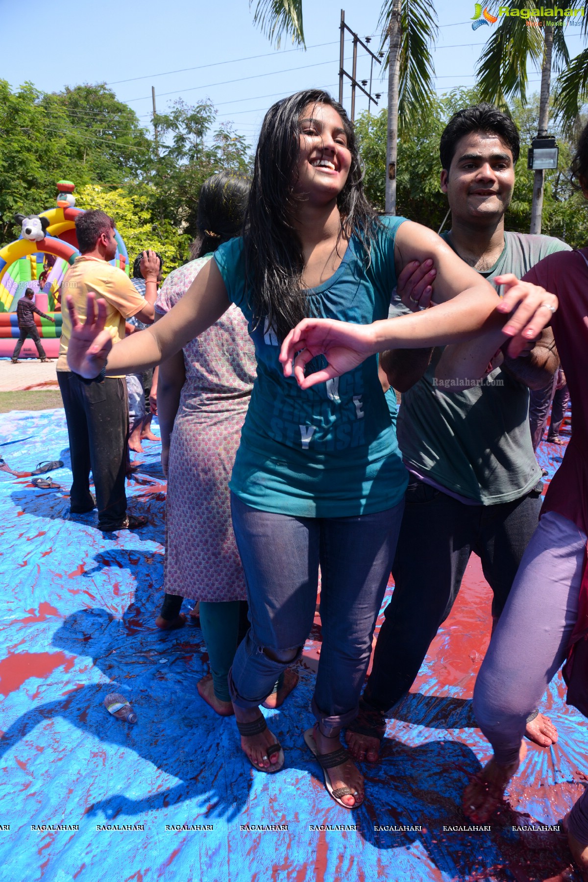 Holi Celebrations 2014 at Hotel Manohar, Hyderabad