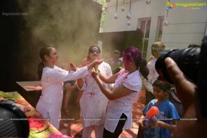 Holi Celebrations 2014 at Hotel Marriott