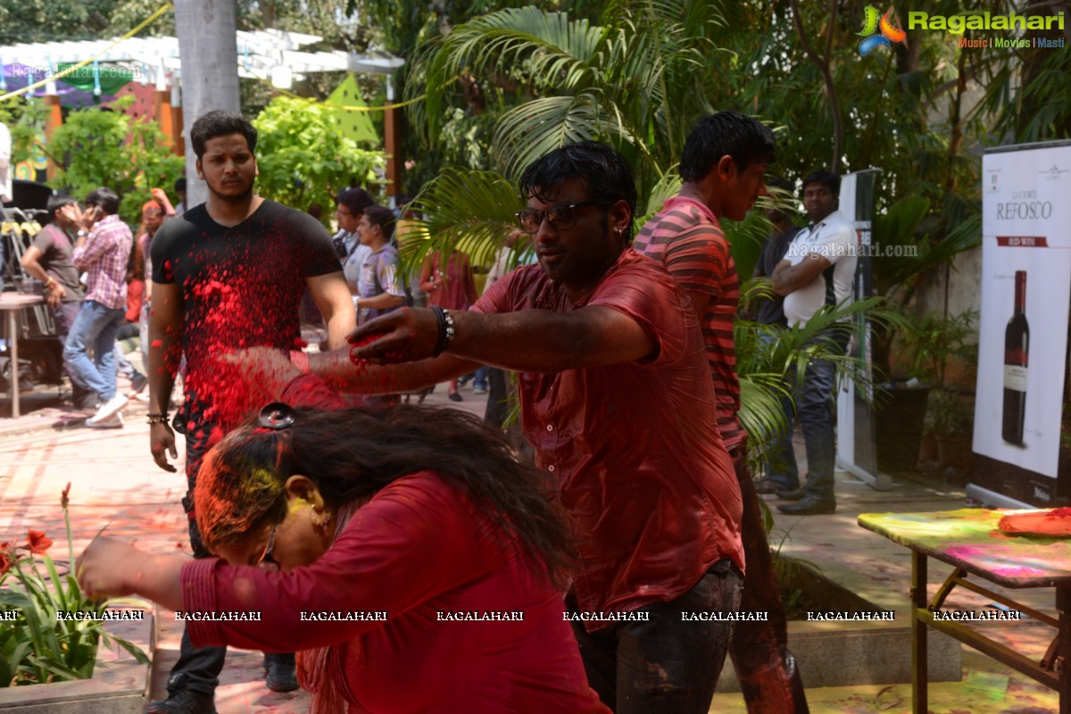 Holi Celebrations 2014 at Hotel Marriott, Hyderabad