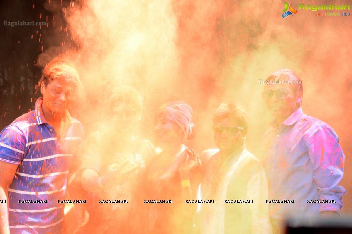 Holi Celebrations 2014 at Hotel Marriott, Hyderabad