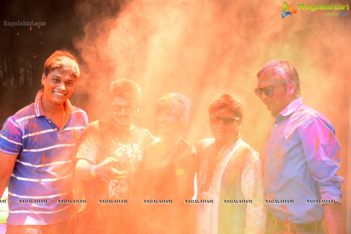 Holi Celebrations 2014 at Hotel Marriott, Hyderabad