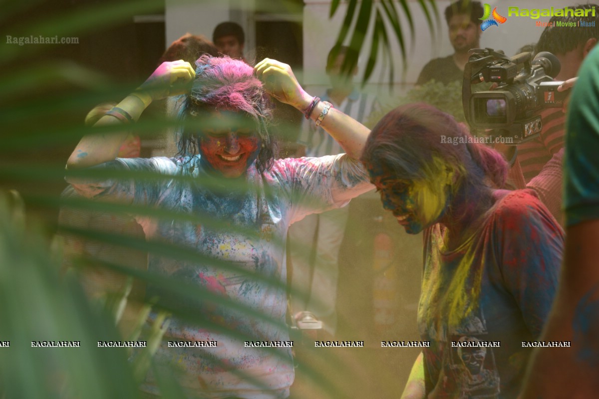 Holi Celebrations 2014 at Hotel Marriott, Hyderabad