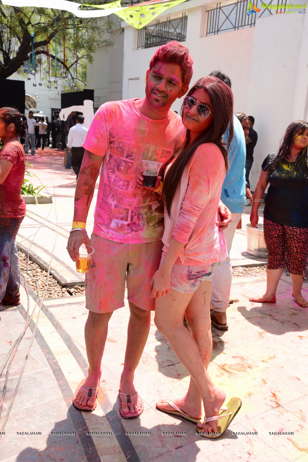 Holi Celebrations 2014 at Hotel Marriott, Hyderabad