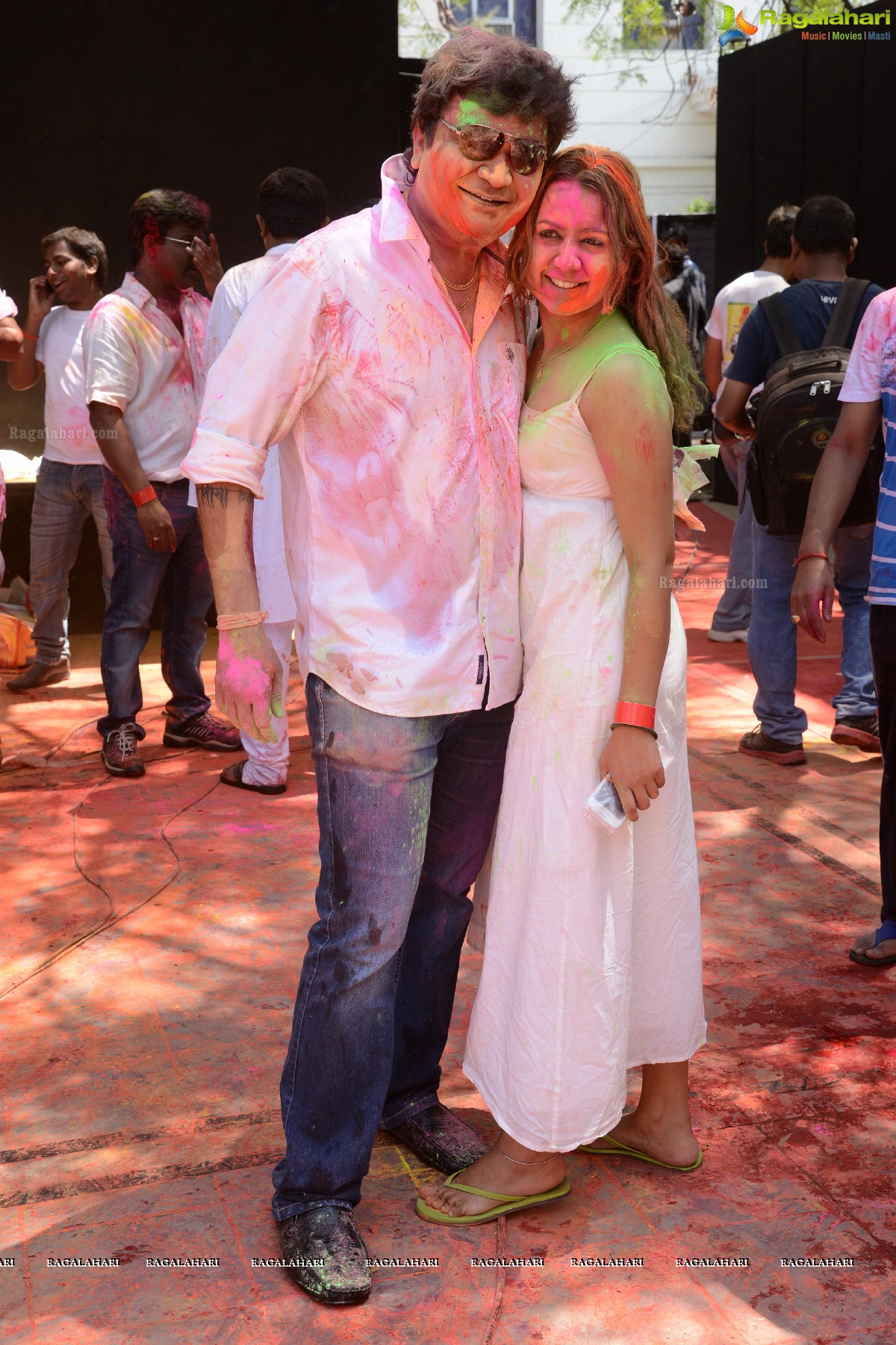 Holi Celebrations 2014 at Hotel Marriott, Hyderabad