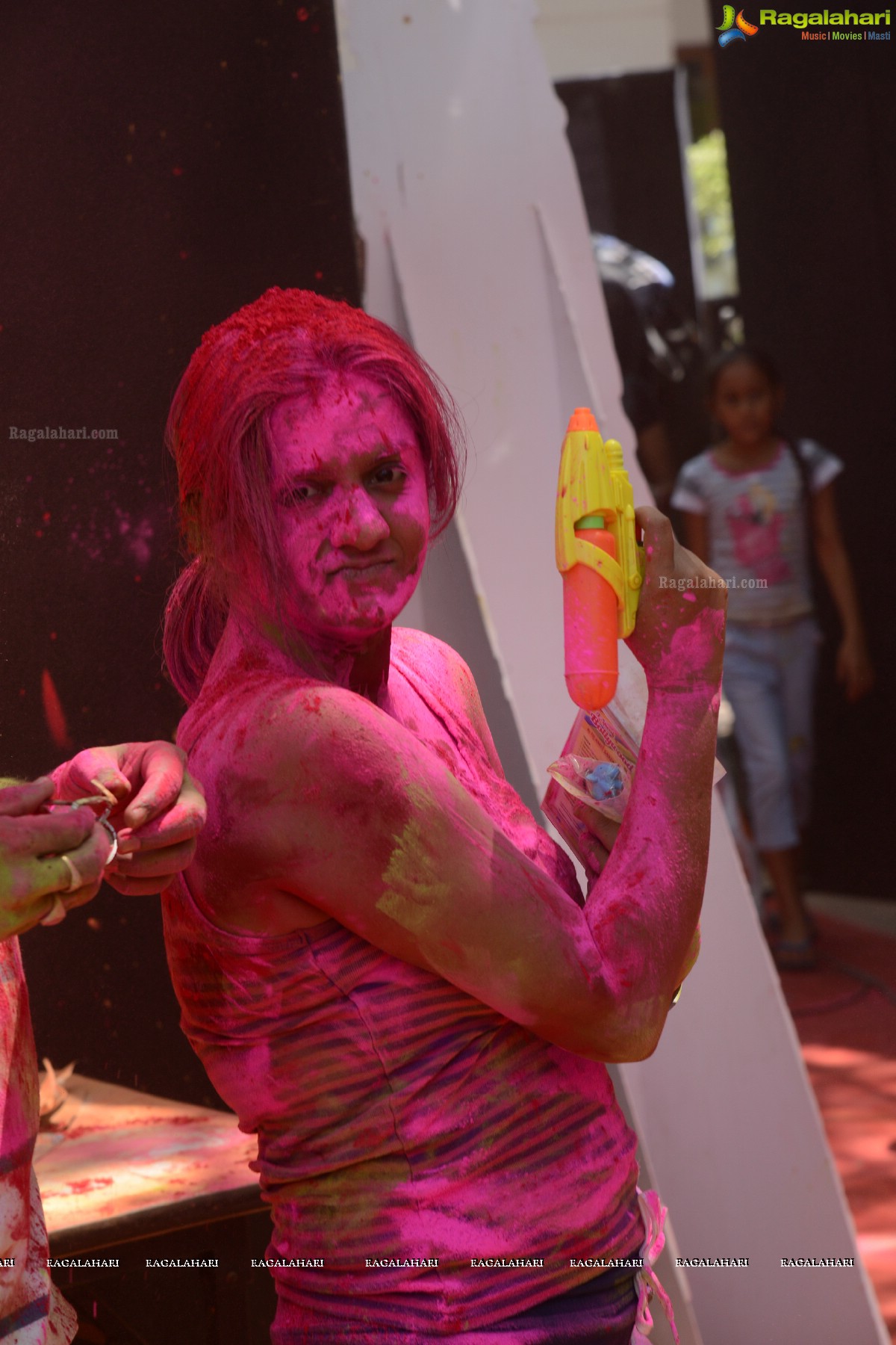 Holi Celebrations 2014 at Hotel Marriott, Hyderabad