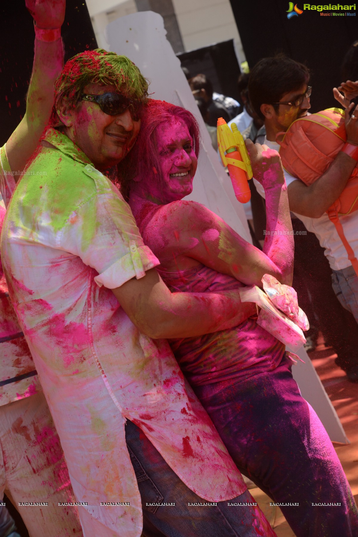 Holi Celebrations 2014 at Hotel Marriott, Hyderabad