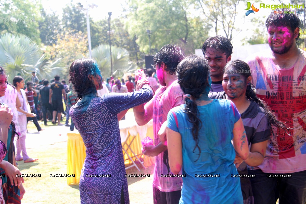 Holi Celebrations 2014 at NTR Gardens, Hyderabad