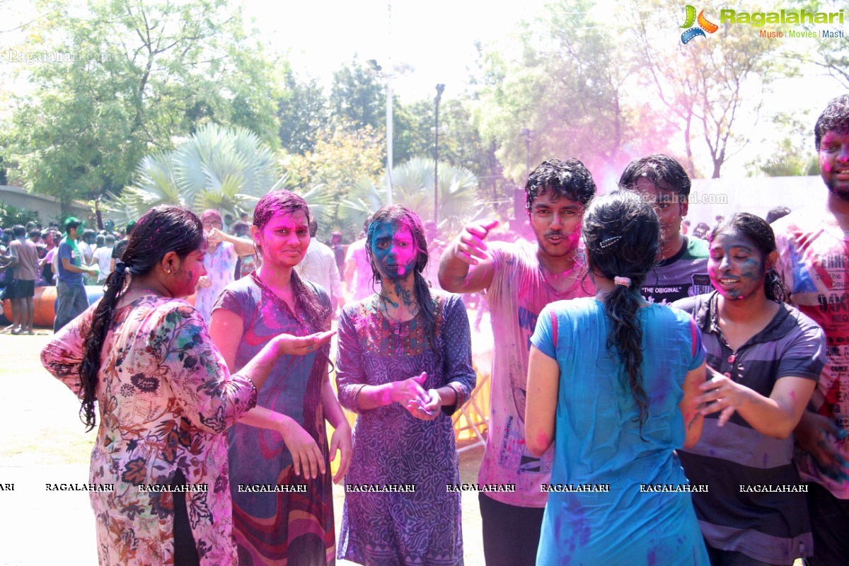 Holi Celebrations 2014 at NTR Gardens, Hyderabad