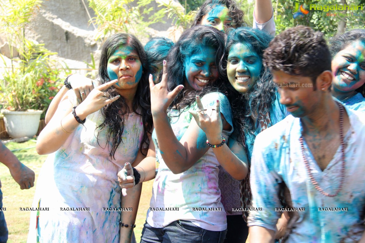 Holi Celebrations 2014 at NTR Gardens, Hyderabad