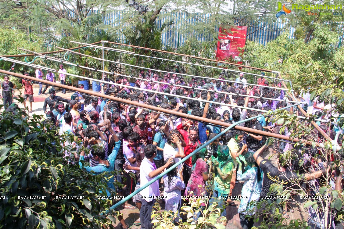 Holi Celebrations 2014 at NTR Gardens, Hyderabad