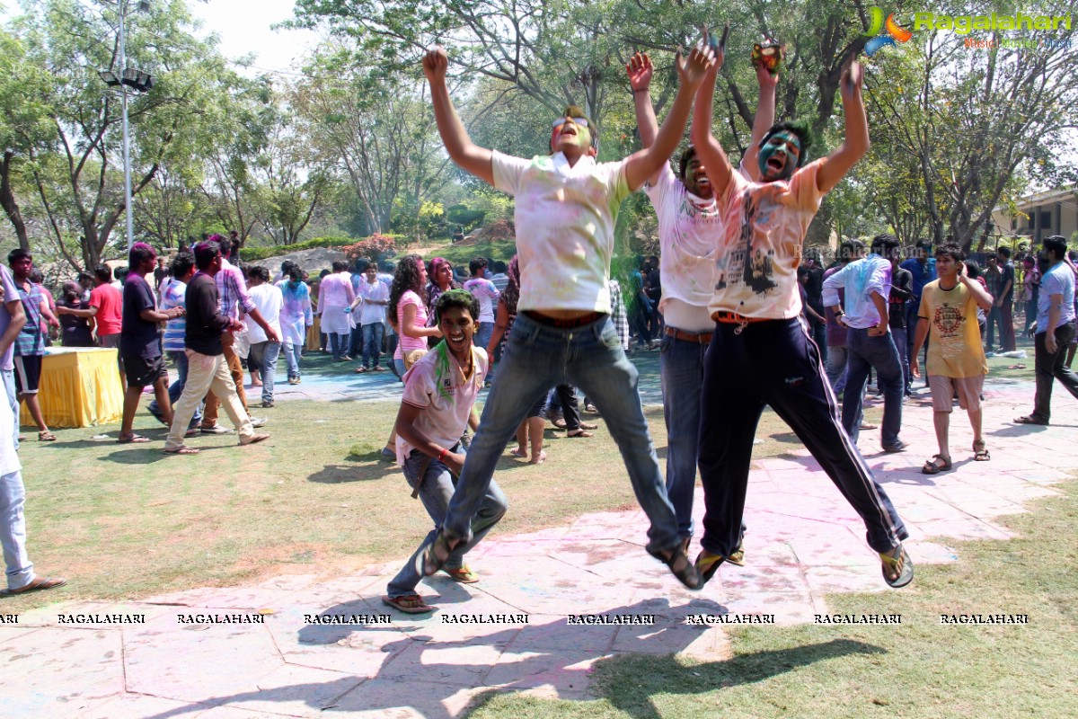 Holi Celebrations 2014 at NTR Gardens, Hyderabad