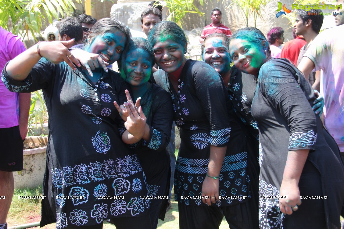 Holi Celebrations 2014 at NTR Gardens, Hyderabad