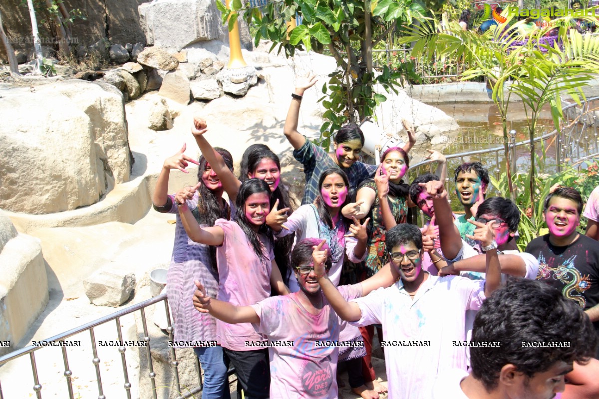 Holi Celebrations 2014 at NTR Gardens, Hyderabad